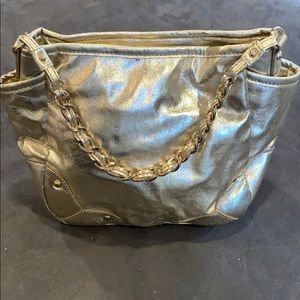 Gold Liz Claiborne mini bag